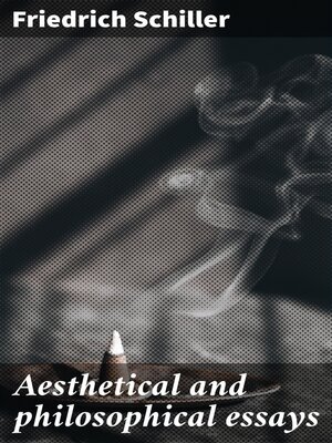 cover image of Aesthetical and philosophical essays